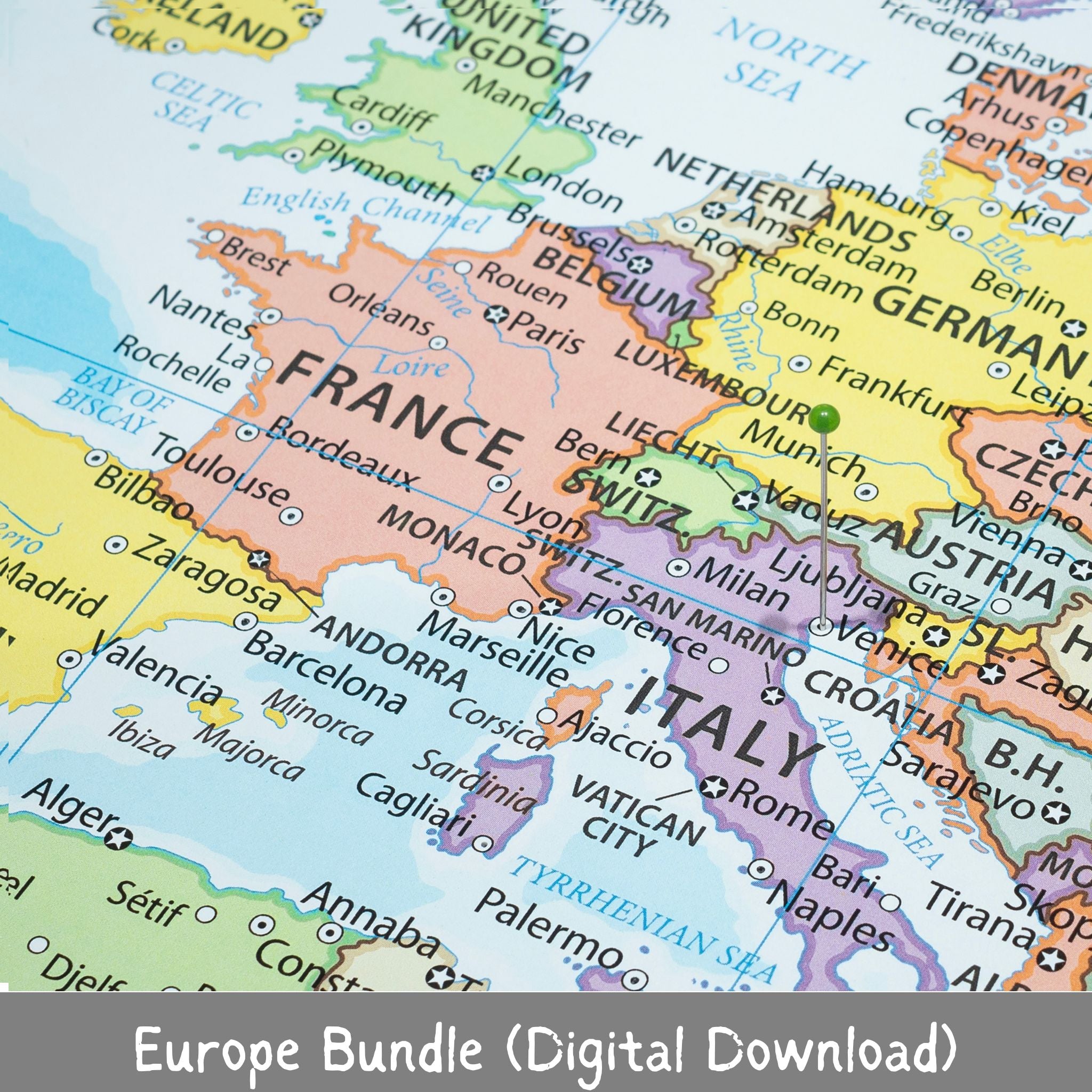 Europe Travel Guide Bundle – Paris, London & Rome | Digital Excel Itineraries