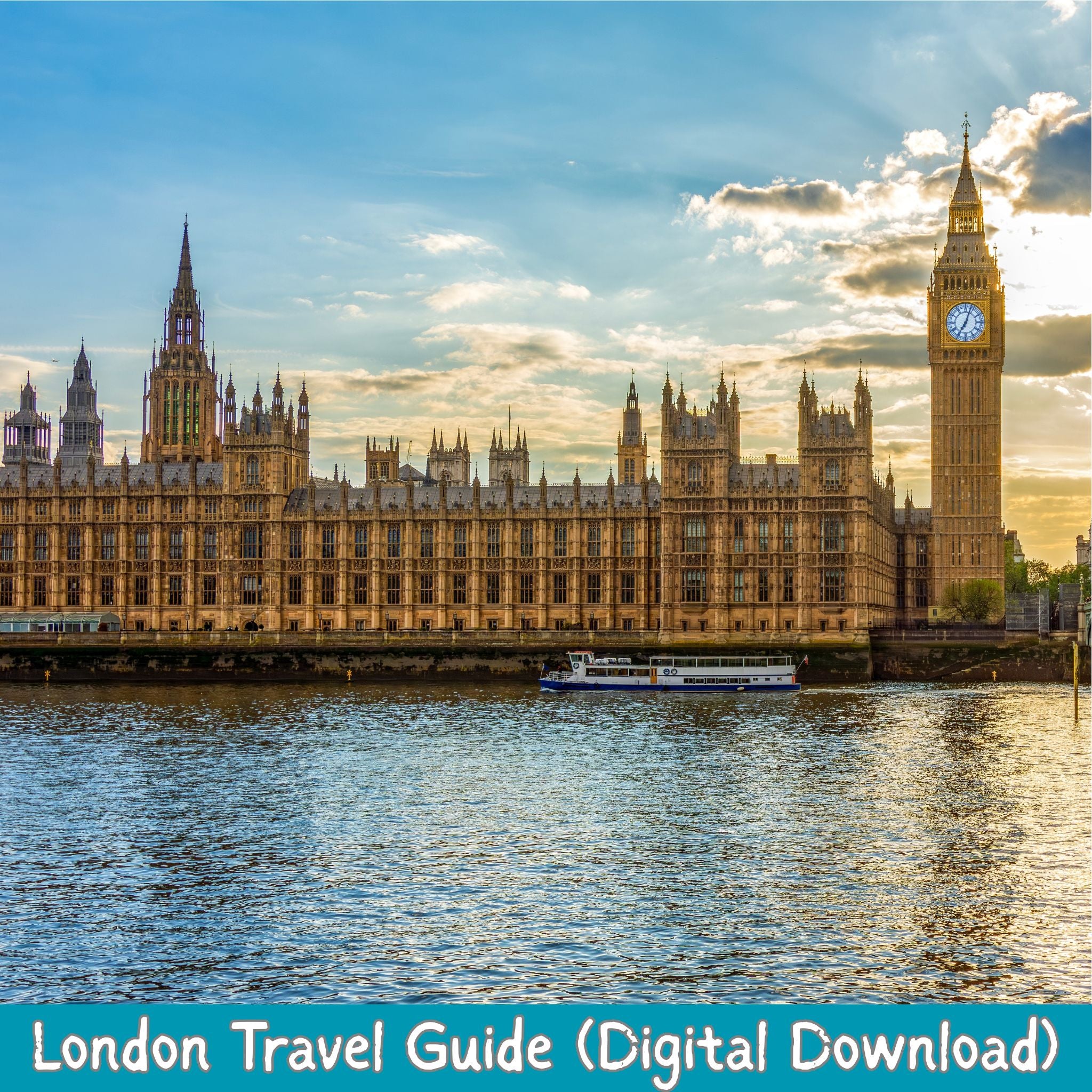 London Travel Guide – Digital Excel Itinerary | Best Things To Do, Food, Hotels & More