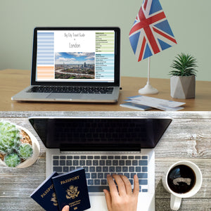 Europe Travel Guide Bundle – Paris, London & Rome | Digital Excel Itineraries